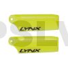LX60334 Lynx Heli 130 X - Lynx Plastic Tail Blade 33 mm - Yellow